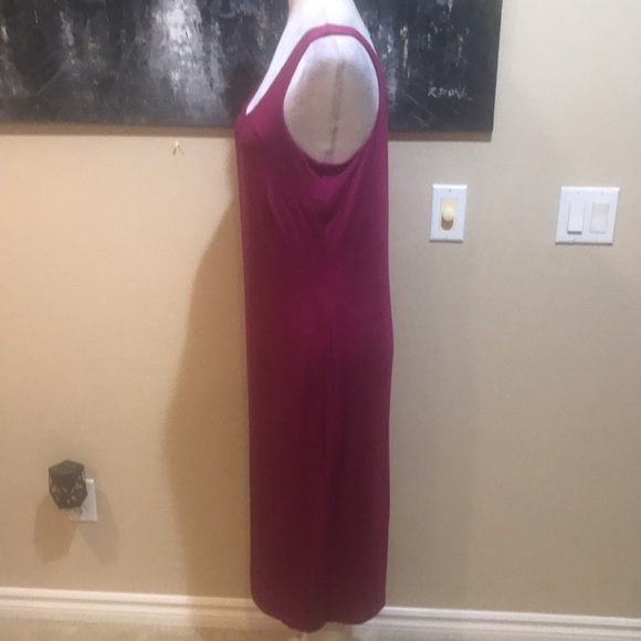 Bar III Tank Fully Lined Midi Dress-Size 0X - Picture 3 of 10